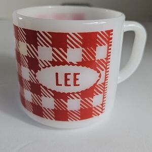 Vintage Westfield Milk Glass 'Lee' Mug/Cup